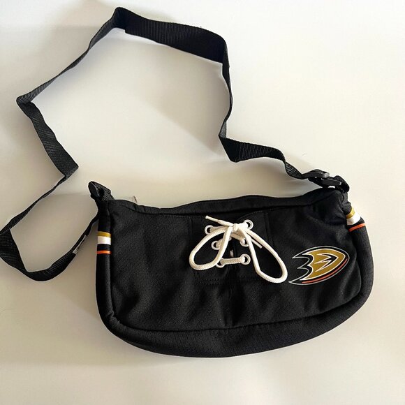 Littlearth Profanity NHL Anaheim Ducks Shoulder Purse - Picture 1 of 8